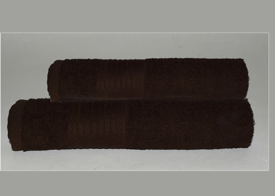 С79/1 ЮА Полотенце махровое, 30*50 см, 350гр, шоколад (159)