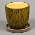 Кт ZD201209-1 Горшок для цветов круглый с под.№3 1,6л, диам.15см