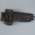 Кт XHL013-8 Перчатки женские коричневые, размер 8, т.м. ТВОЙ ЦВЕТ