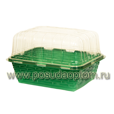 Парник на подоконник одноместный (поддон+крышка)